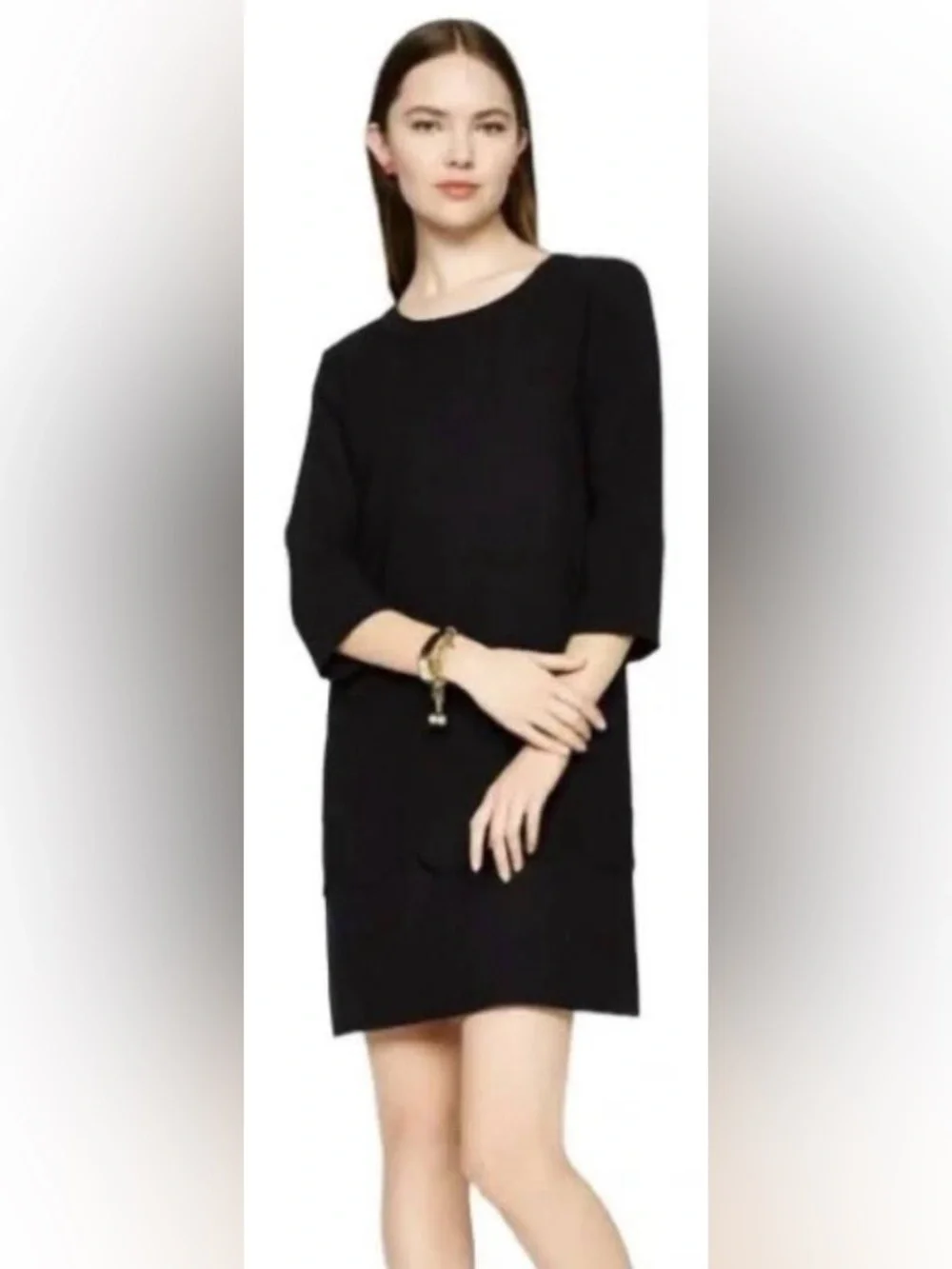 Kate Spade New York black shift dress